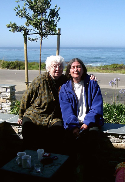 With Susan, Cambria, summer 2003 (ls)
