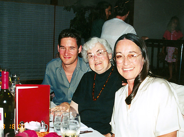 80th birthday, with Damian and Jessie (ls)