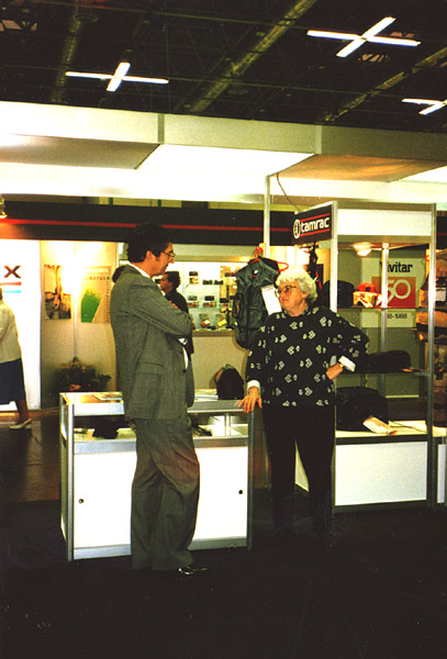 Photokina, with Ryan, 1988 (ls)
